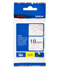 BROTHER P-TOUCH TZE-SE4 TZE-TAPE 18 MM İZ BIRAKAN GÜVENLİK ETİKETİ