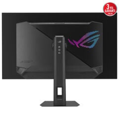 ASUS ROG STRIX XG32UCWMG 31.5 OLED GAMING DUAL MODE 3840x2160 0.03ms 4K -240Hz/ FHD-480Hz 1300cd DP HDMI USB YOK VESA 3YIL YAKINLIK SENSÖRÜ(NEO PROXIMITY SENSOR) HDR 400 TRUE BLACK GLOSSY YÜKSEKLİK AYARLI MONİTÖR