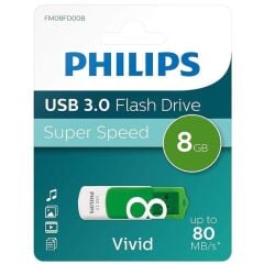 PHILIPS 8GB USB 3.0 SNOW YEŞİL FM08FD00B/00