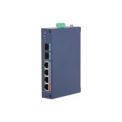 DAHUA CHS4206-4ET-60 4 PORT 10/100 + 2 PORT SFP UPLINK 60W POE CLOUD YÖNETİLEBİLİR ENDÜSTRİYEL SWITCH