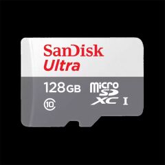 128GB SANDISK ULTRA MICROSD 100MB/S SDSQUNR-128G-GN6MN