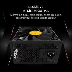 JAMES DONKEY JDP850 APFC 12CM 80+ BRONZE 850W PSU
