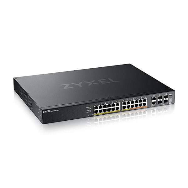 ZYXEL XGS2220-30HP 24 PORT GIGABIT L3 POE+ 10G UPLINK ACCESS SWITCH