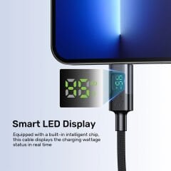 UNITEK USB2.0 1MT 60W LED ŞARJ KABLOSU (C14158ABK01-1M)