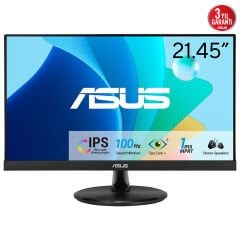 ASUS VP229HF 21.45 IPS 1920x1080 1ms 100Hz 250cd HDMI VGA VESA 3YIL 99% Srgb,EYECARE, FLICKER-FREE,ÇERÇEVESİZ,DÜŞÜK MAVİ IŞIK MONİTÖR
