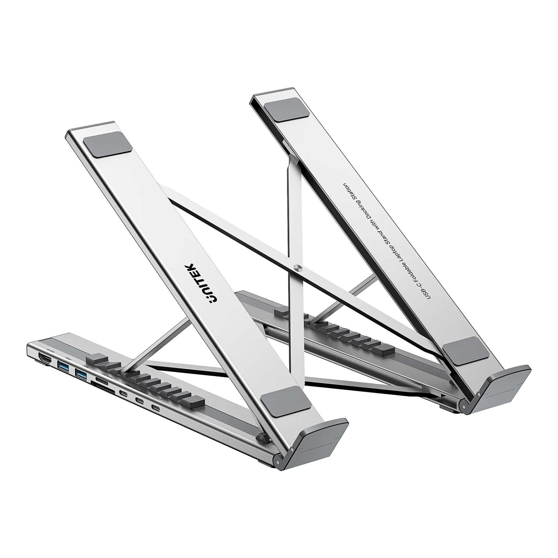 UNITEK KATLANABİLİR NOTEBOOK STANDI VE BAĞLANTI İSTASYONU (D1137AGY01)