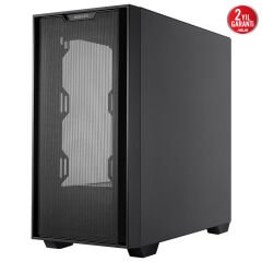 ASUS A21 360 MM SOĞUTUCU ALANI, 380 MM UZUNLUĞA KADAR EKRAN KARTI VE STANDART ATX PSU DESTEKLİ GİZLİ KABLO BÖLMELİ MICRO-ATX KASA