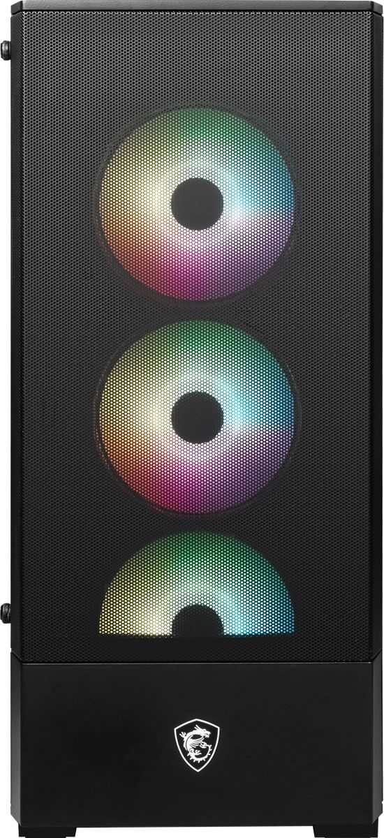 MSI MAG FORGE 112R TEMPERLİ CAM 3X120MM 1X120MM ARGB FAN ATX GAMİNG BİLGİSAYAR KASASI