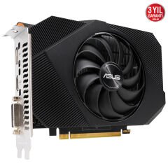 ASUS GEFORCE PH-GTX1650-O4GD6-P 4GB GDDR6 128bit 1655MHz OC 1xDVI 1xHDMI 1xDP EKRAN KARTI