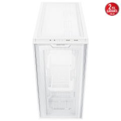 ASUS A21 PLUS 360 MM SOĞUTUCU ALANI 380 MM UZUNLUĞA KADAR EKRAN KARTI VE STANDART ATX PSU DESTEKLİ GİZLİ KABLO BÖLMELİ MICRO-ATX FANLI KASA BEYAZ