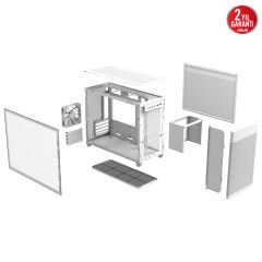 ASUS PRIME AP201 BEYAZ MICRO ATX KASA