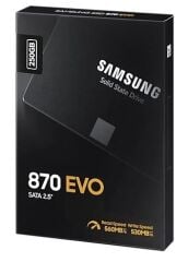 250 GB 870 EVO SAMSUNG 2.5 SATA3 MZ-77E250BW 560-530 MB/S