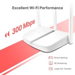 TP-LINK MERCUSYS MW306R 300MBPS WIFI N ROUTER