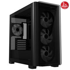 ASUS A23 PLUS M-ATX KASA GİZLİ KONNEKTÖR DESTEKLİ 360 MM RADYATÖR VE 380 MM EKRAN KARTI UYUMLU 4 ARGB FANLI KASA