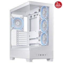 ASUS A31 PLUS TG ARGB WHITE ATX KASA
