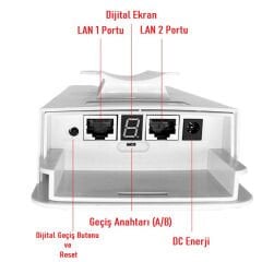 EZCOOL EZ-W240AN DIŞ ORTAM (2.4GHz 300Mbps 1KM) ACCESS POİNT