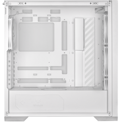 ASUS TUF GAMING GT302 TG ARGB MAKSİMUM SOĞUTMA SÖK TAK ÜST VE YAN PANELLER GİZLENMİŞ ANAKART BAĞLANTI DESTEĞİ 4 ADET 140 X 28 MM FAN E ATX 12x10.9 ATX Micro-ATX Mini-ITX - BEYAZ KASA