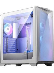 MSI MPG GUNGNIR 300R AIRFLOW WHITE TEMPERLİ CAM 4 X 120MM ARGB FAN E-ATX BEYAZ GAMİNG BİLGİSAYAR KASASI