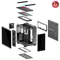 ASUS TUF GAMING GT502 HORIZON - SİYAH