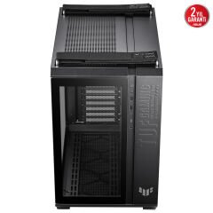 ASUS TUF GAMING GT502 PANAROMİK TEMPERLİ CAM USB TYPE-C ATX / MICRO-ATX / MINI-ITX FANLI KASA