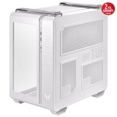 ASUS TUF GAMING GT502 PANAROMİK TEMPERLİ CAM USB TYPE-C ATX / MICRO-ATX / MINI-ITX FANLI BEYAZ KASA