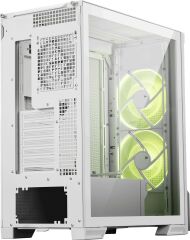 MSI MPG VELOX 300R AIRFLOW PZ WHITE Temperli Cam 2 x 120mm ARGB 1Xx 120 mm Fan E-ATX Gaming Bilgisayar Kasası