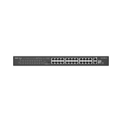 RUİJİE-REYEE RG-ES126S-P 24XFE-2XGE UPLİNK / 1XGE SFP 370W POE SWİTCH