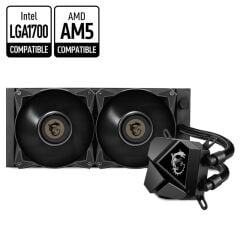 MSI MAG CORELIQUID P240 240MM CPU SIVI SOĞUTUCU (LGA 1150/1151/1155/1156/1200/1700/AM5/AM4 UYUMLU)