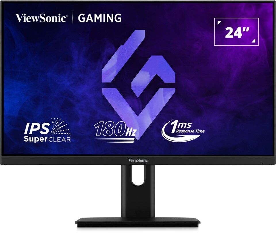VIEWSONIC XG24G1 GAMING MONITOR 23.8 1MS 180HZ IPS 1920X1080 MONITOR