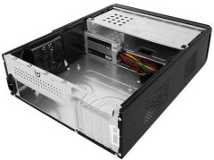 FRISBY FC-S6040B ATX KULPLU SLIM SIYAH KASA 300W
