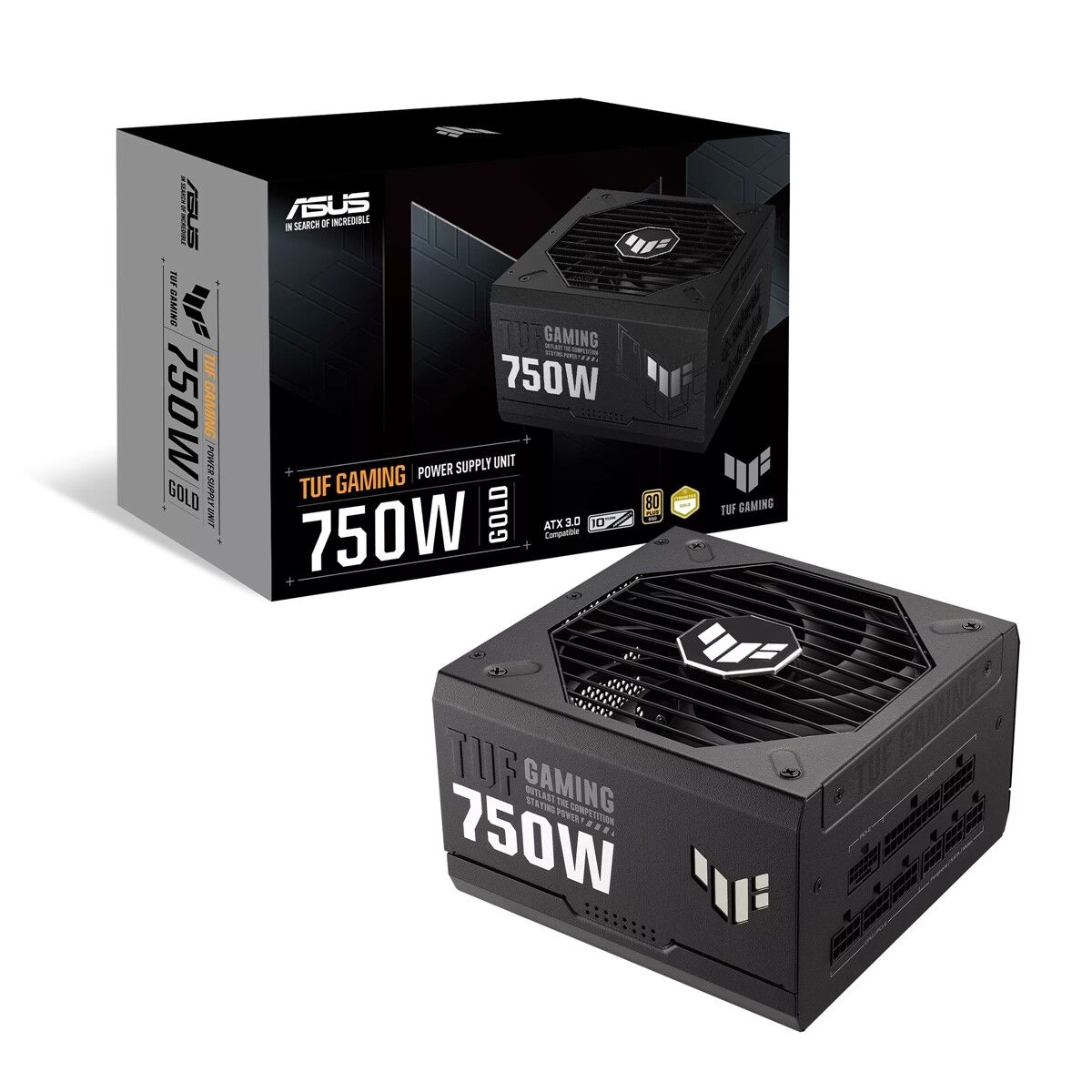 ASUS TUF GAMING-750G 80+ GOLD GÜÇ KAYNAĞI ÜNİTESİ 750W 20+4 pin ATX SİYAH