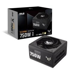 ASUS TUF GAMING-750G 80+ GOLD GÜÇ KAYNAĞI ÜNİTESİ 750W 20+4 pin ATX SİYAH