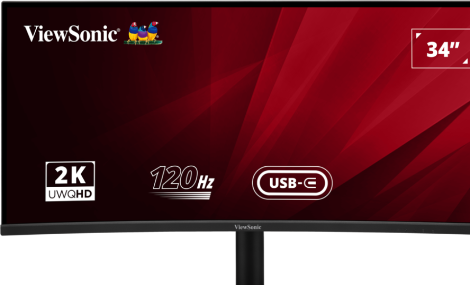 VIEWSONIC VA3420C USB-C HUBLI 34 21:9 KAVISLI MONITOR