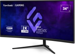 VIEWSONIC VX3418C-2K 34 INC UWQHD 3440 x 1440 180HZ CURVE GAMING MONITOR