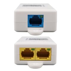 URANIUM POE-RP12P 1 PORT POE GİRİŞ BESLEME+ 2 PORT POE ÇIKIŞ 10/100 PLASTİK KASA POE REPEATER