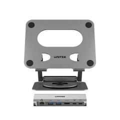 UNITEK 360° METAL 15.6” NOTEBOOK STAND (D1109CGY01)