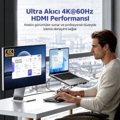 UNITEK 360° METAL 15.6” NOTEBOOK STAND (D1109CGY01)