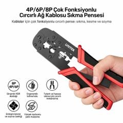 UNITEK 4P/6P/8P CIRCIRLI SIKMA ALETİ (OT136ARD01)