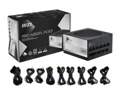 MSI PRO A850PL PCIE5 850W 80+ PLATINUM PSU