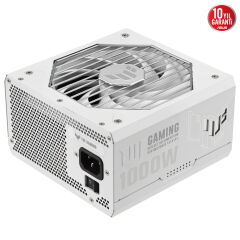 ASUS TUF GAMING-1000G 80+ GOLD 1000W MODÜLER GÜÇ KAYNAĞI ÜNİTESİ 20+4 pin ATX BEYAZ