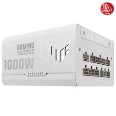 ASUS TUF GAMING-1000G 80+ GOLD 1000W MODÜLER GÜÇ KAYNAĞI ÜNİTESİ 20+4 pin ATX BEYAZ