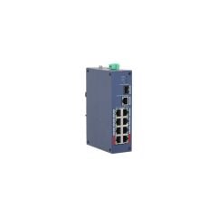 DAHUA CHS4110-8ET-110 8 PORT 10/100+1XGB RJ45/1XGB SFP UPLINK 110W POE CLOUD YÖNETİLEBİLİR ENDÜSTRİYEL SWITCH