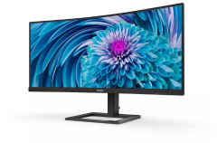 34 PHILIPS 346E2CUAE/00 4MS 100MHZ 1XHDMI 1XDP WQHD 3440 X 1440 USB-C HOPARLÖR YÜKSEKLİK AYARI CURVED VESA SİYAH
