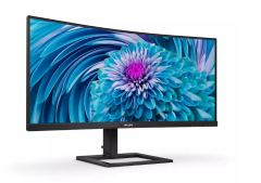 34 PHILIPS 346E2CUAE/00 4MS 100MHZ 1XHDMI 1XDP WQHD 3440 X 1440 USB-C HOPARLÖR YÜKSEKLİK AYARI CURVED VESA SİYAH